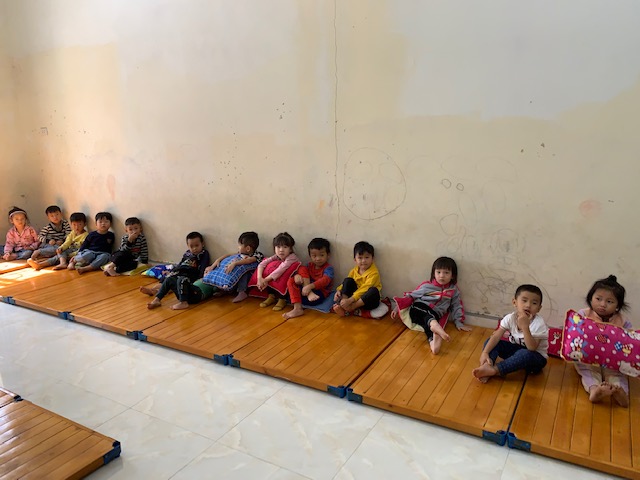 Ruhezeit Schlafraum Kita Vietnam