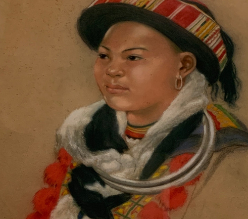 Frau der Dao Minderheit